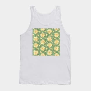 Surreal watercolor of sunflowers bananas Tank Top